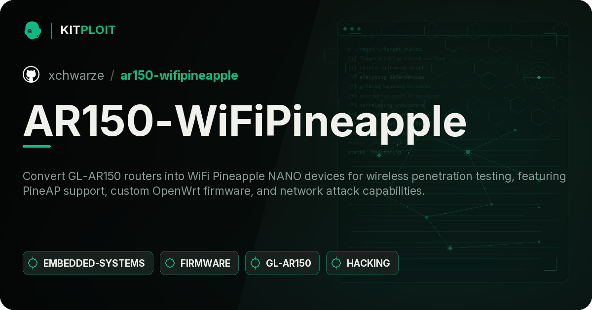 AR150-WiFiPineapple preview
