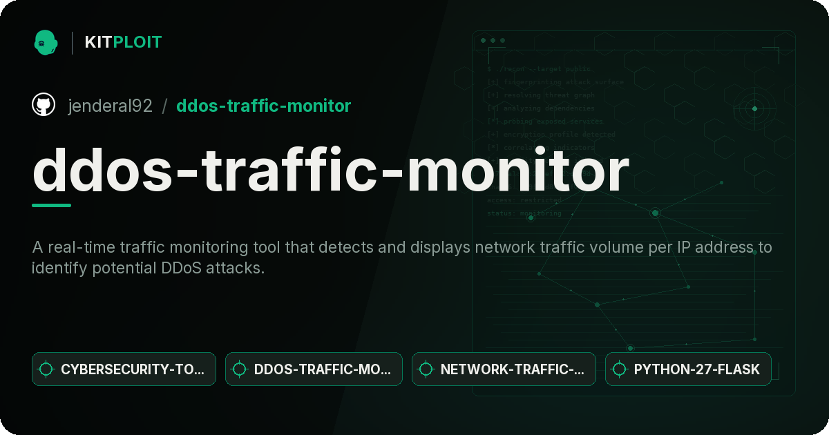 ddos-traffic-monitor preview