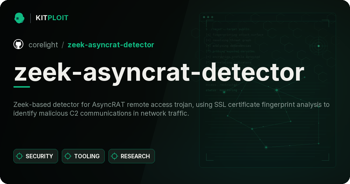 zeek-asyncrat-detector preview
