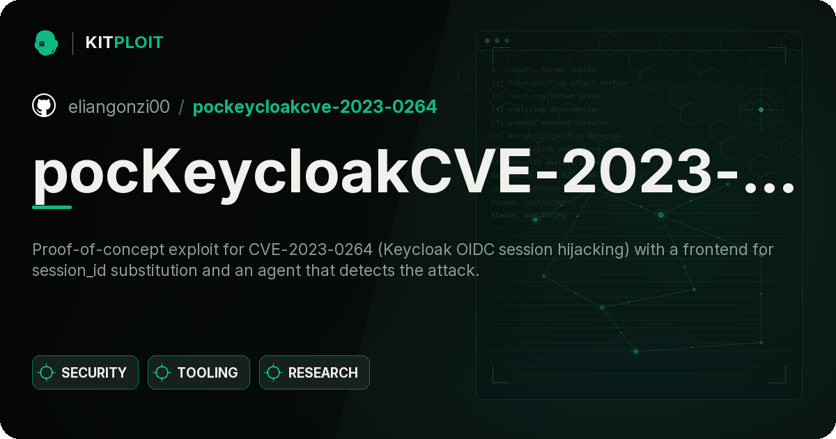 pocKeycloakCVE-2023-0264 preview