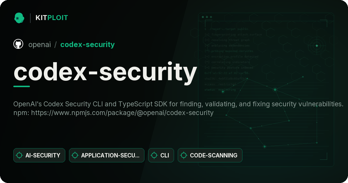 codex-security preview