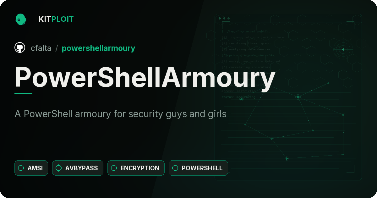 PowerShellArmoury preview