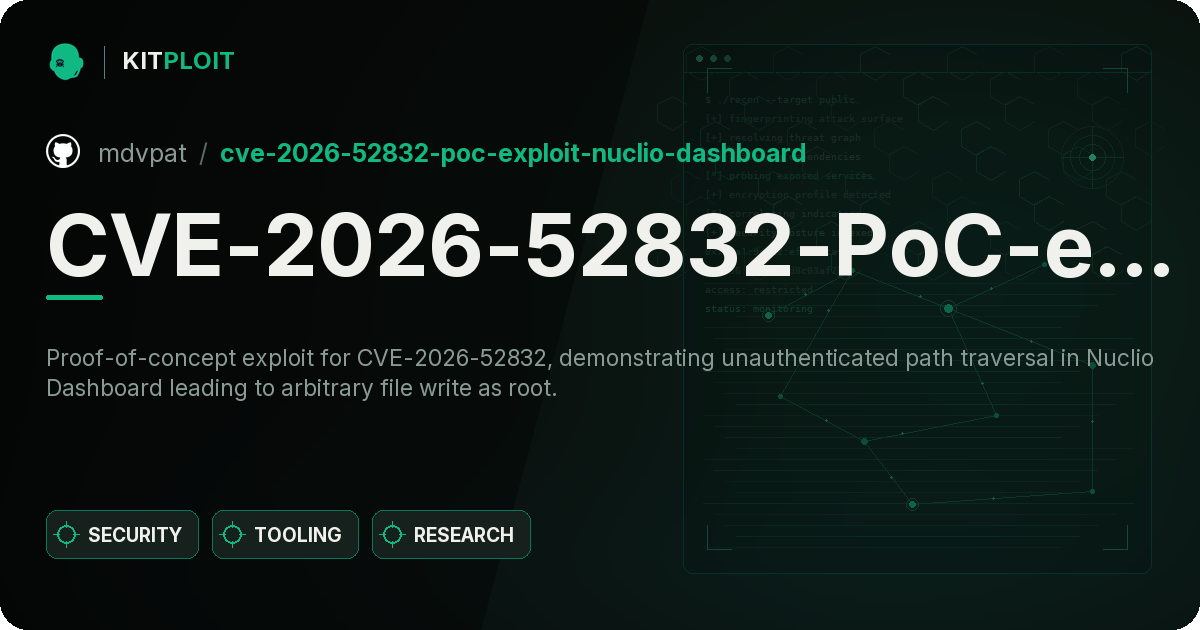 CVE-2026-52832-PoC-exploit-nuclio-dashboard preview