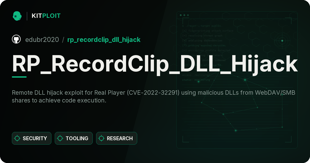 RP_RecordClip_DLL_Hijack preview