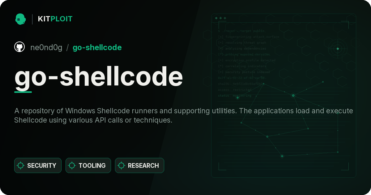 go-shellcode preview