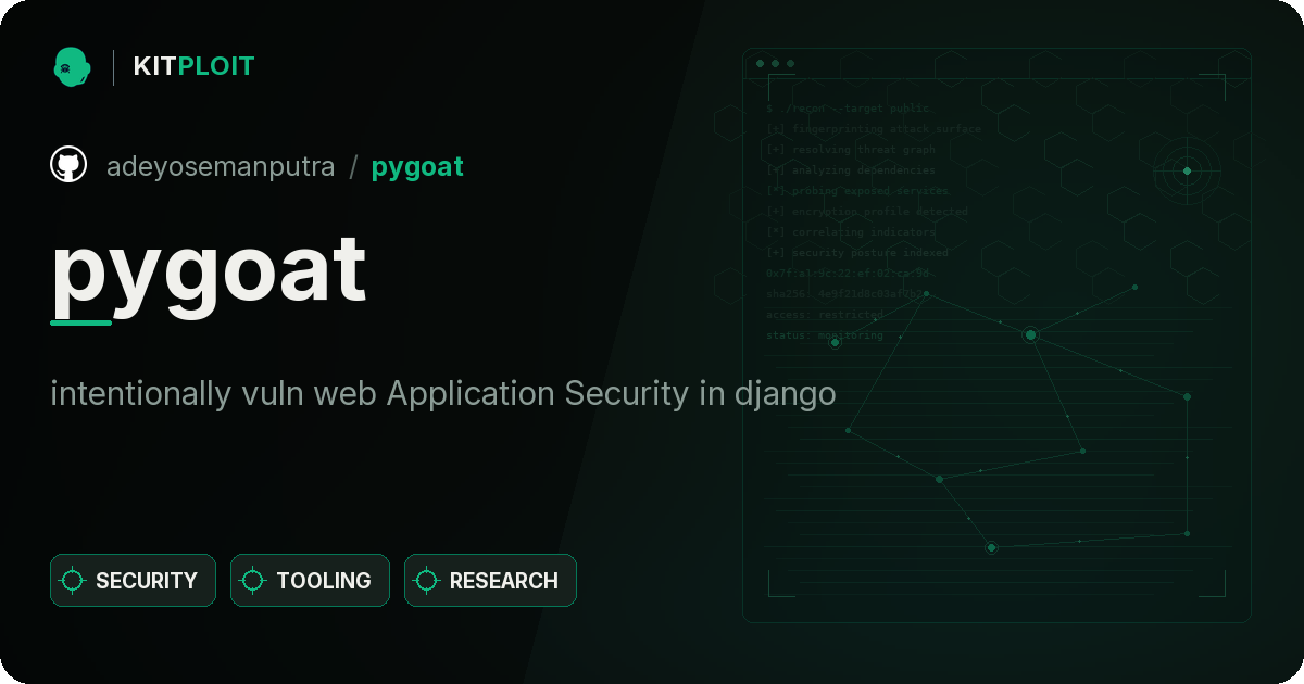 pygoat preview