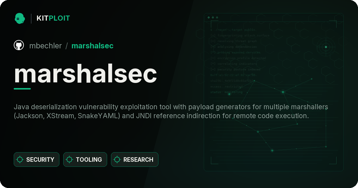 marshalsec preview
