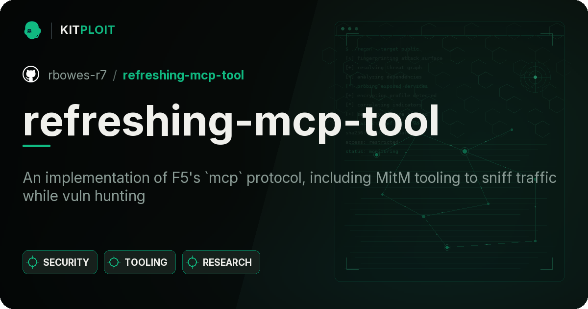 refreshing-mcp-tool preview