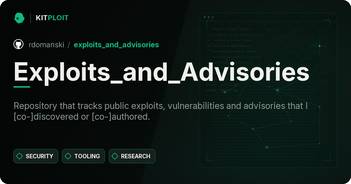 Exploits_and_Advisories preview