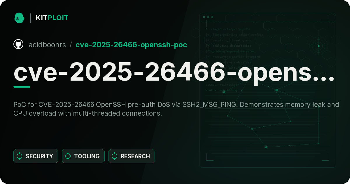 cve-2025-26466-openssh-poc preview