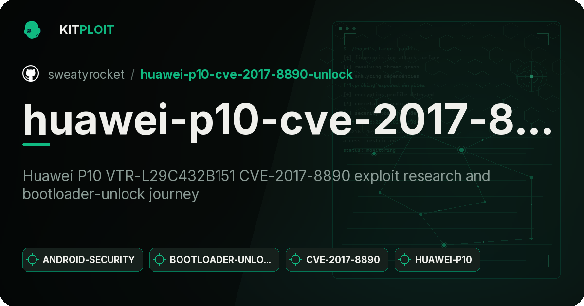 huawei-p10-cve-2017-8890-unlock preview