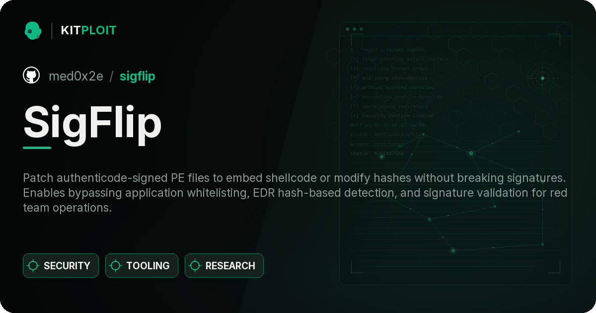 SigFlip preview