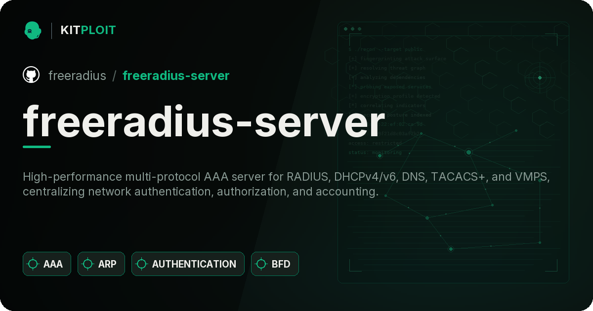 freeradius-server preview