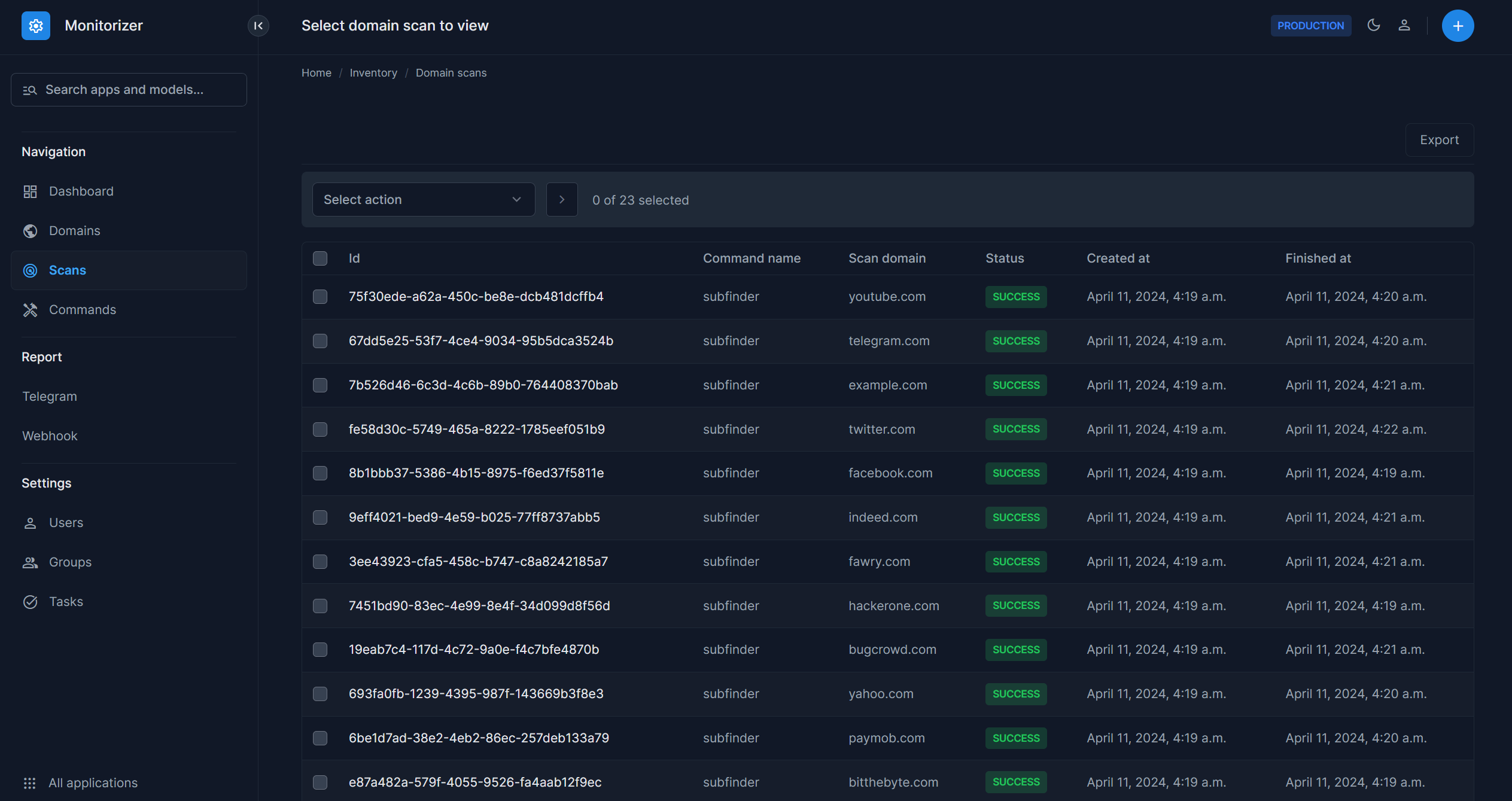 Monitorizer preview