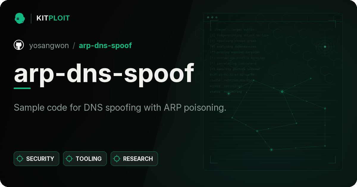 arp-dns-spoof preview