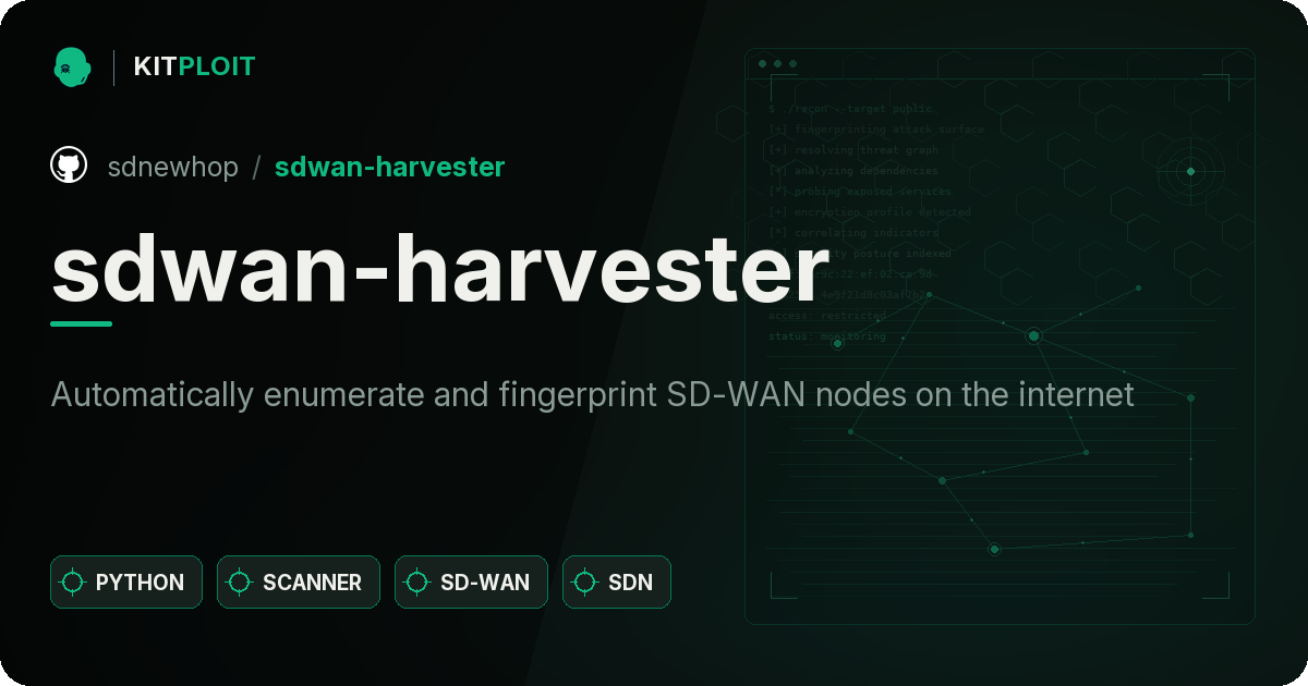 sdwan-harvester preview