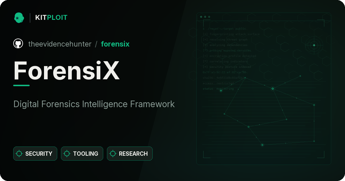 ForensiX preview