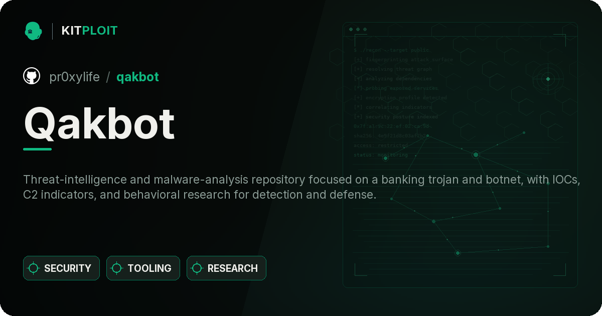 Qakbot preview