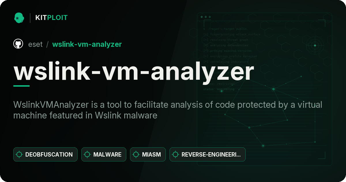 wslink-vm-analyzer preview