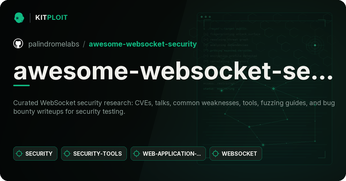 awesome-websocket-security preview