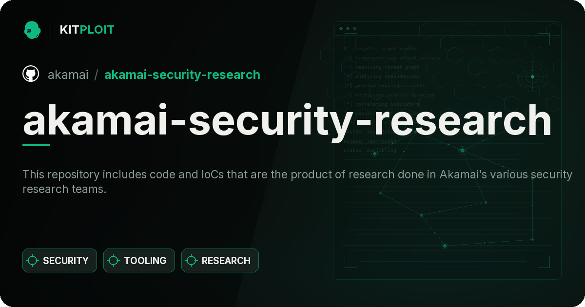 akamai-security-research preview