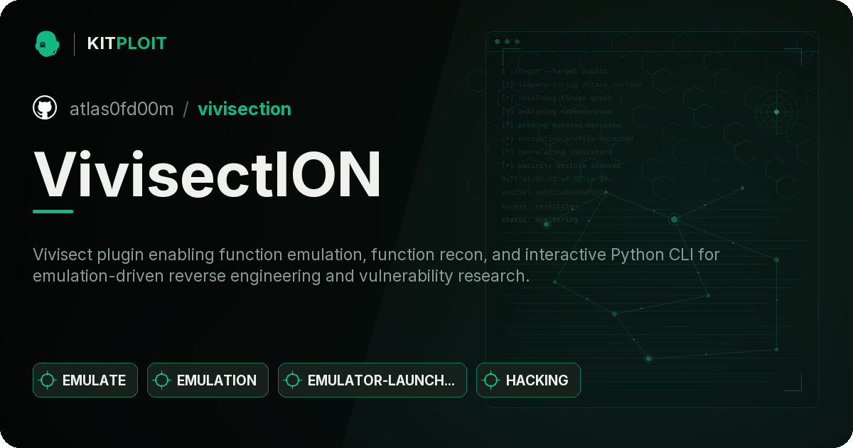 VivisectION preview