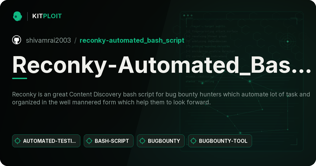 Reconky-Automated_Bash_Script preview