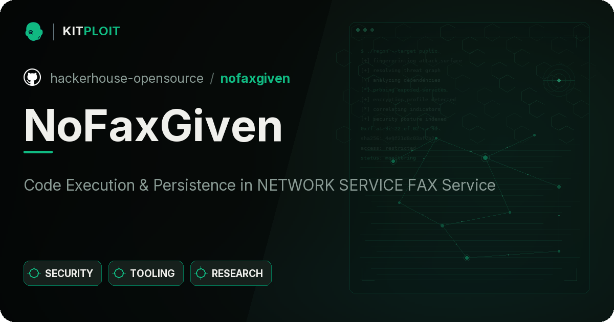 NoFaxGiven preview