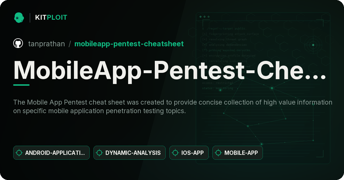 MobileApp-Pentest-Cheatsheet preview