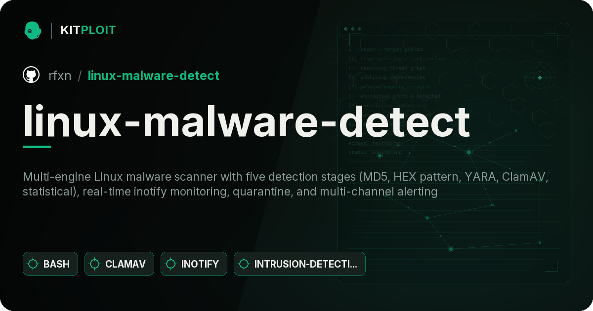 linux-malware-detect preview
