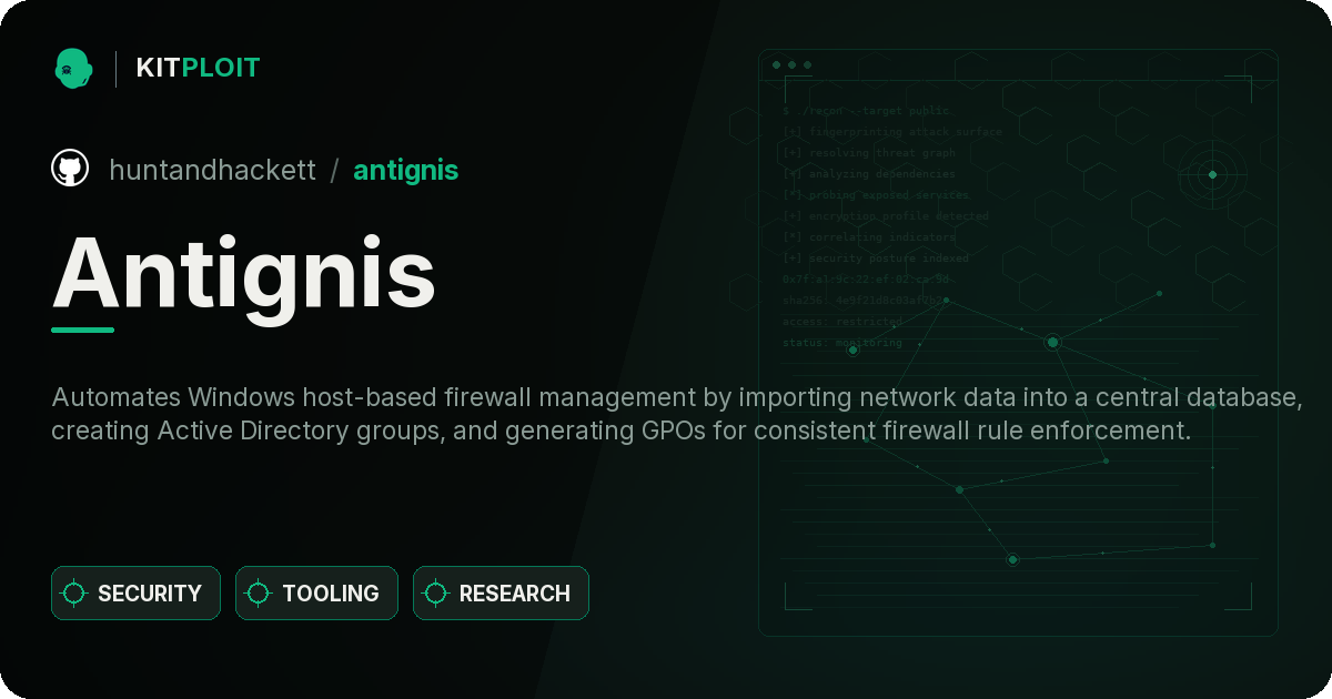 Antignis preview