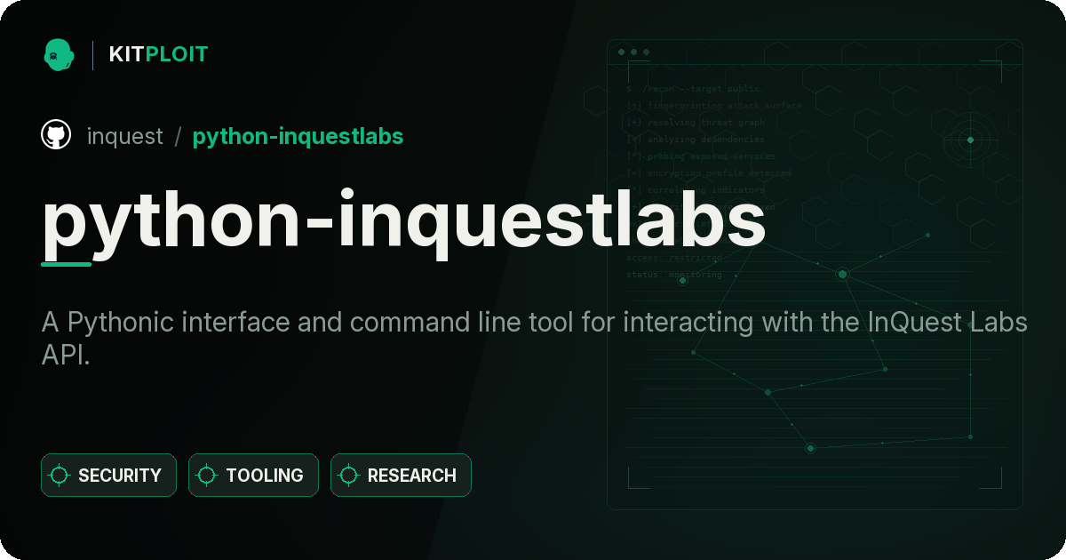 python-inquestlabs preview