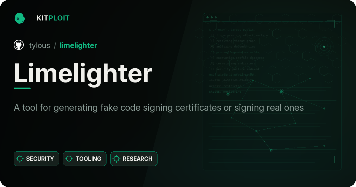Limelighter preview