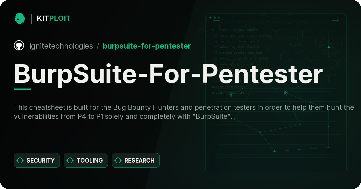 BurpSuite-For-Pentester preview