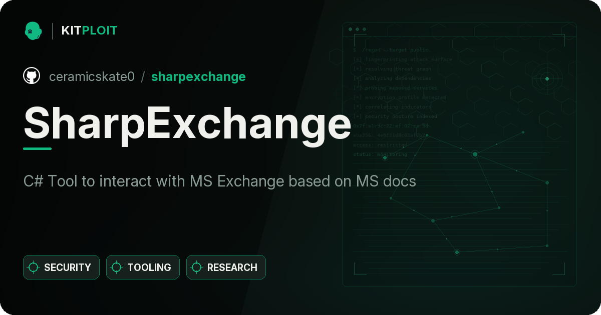 SharpExchange preview