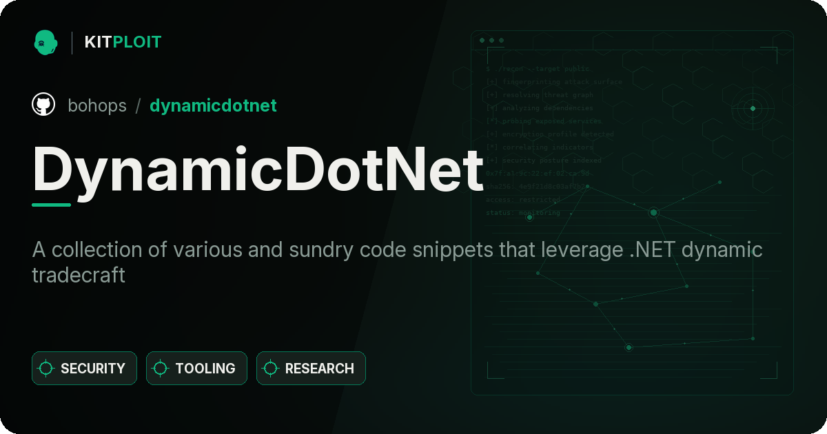 DynamicDotNet preview