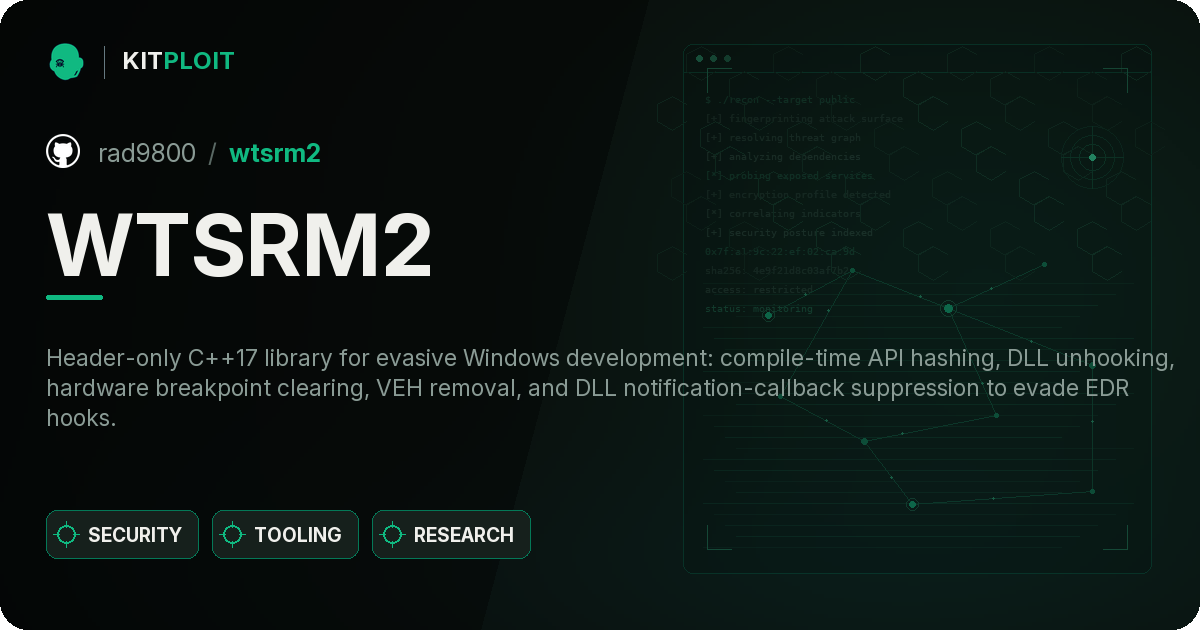 WTSRM2 preview