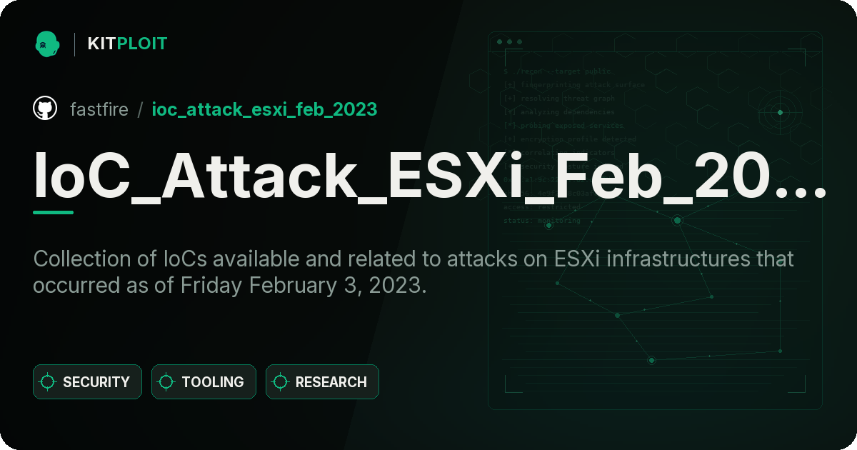IoC_Attack_ESXi_Feb_2023 preview