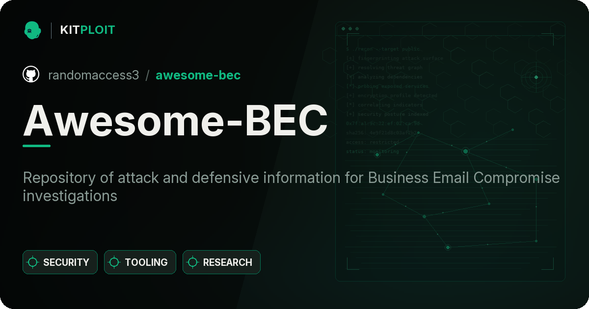Awesome-BEC preview