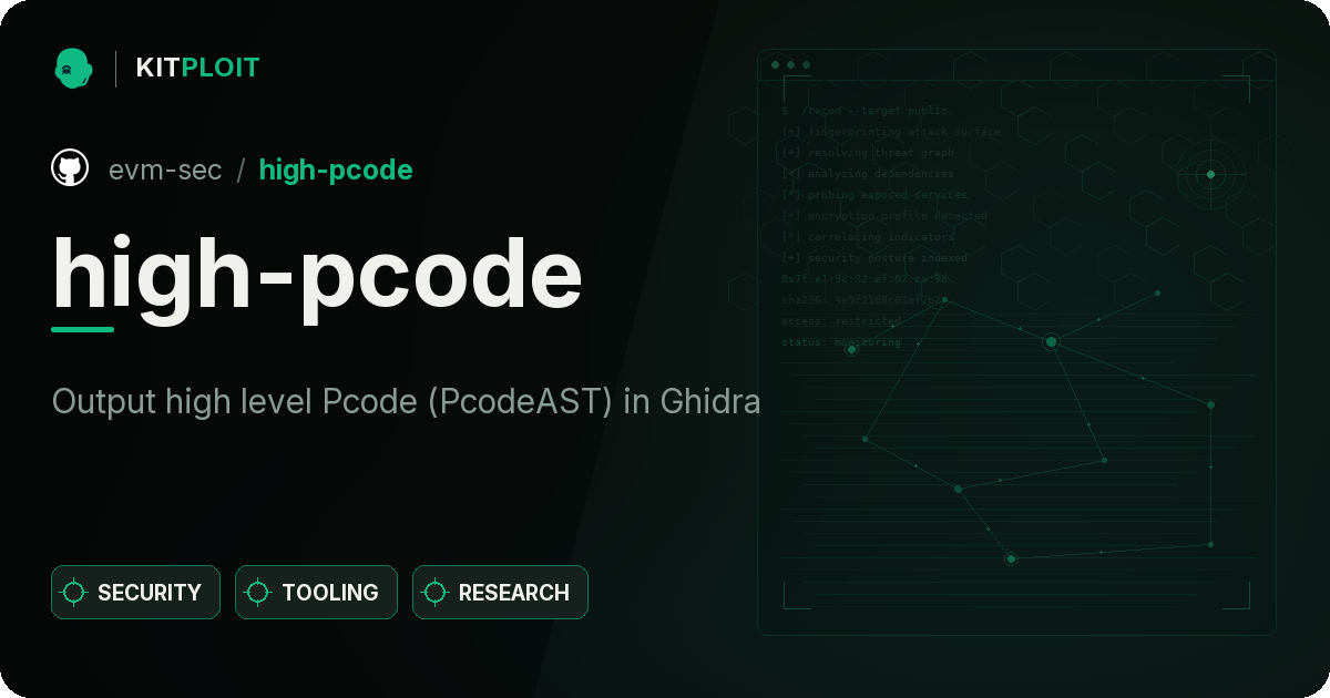 high-pcode preview
