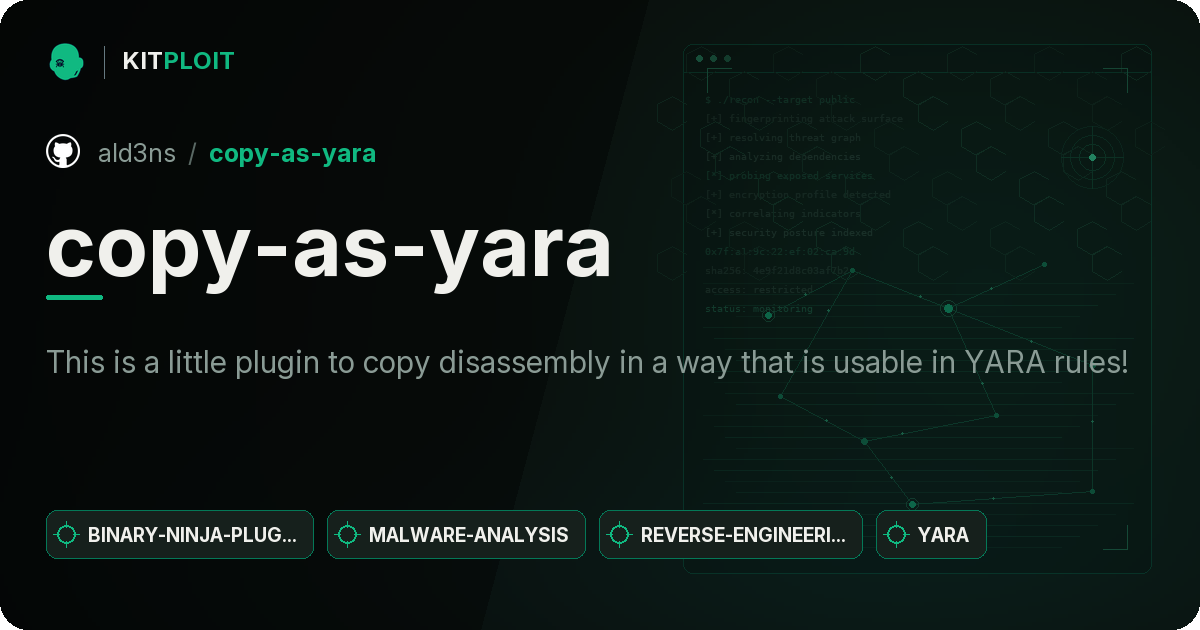 copy-as-yara preview