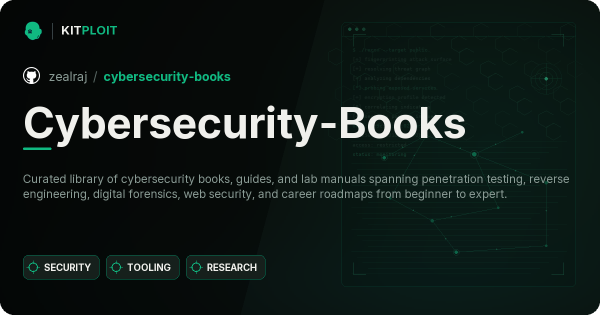 Cybersecurity-Books preview
