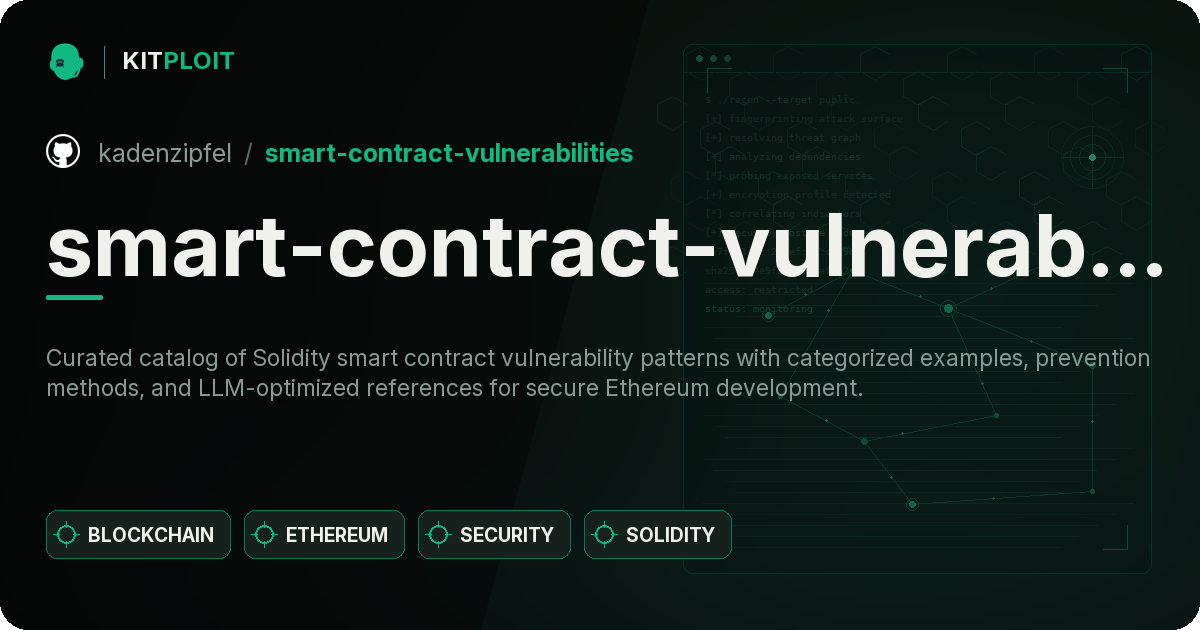 smart-contract-vulnerabilities preview