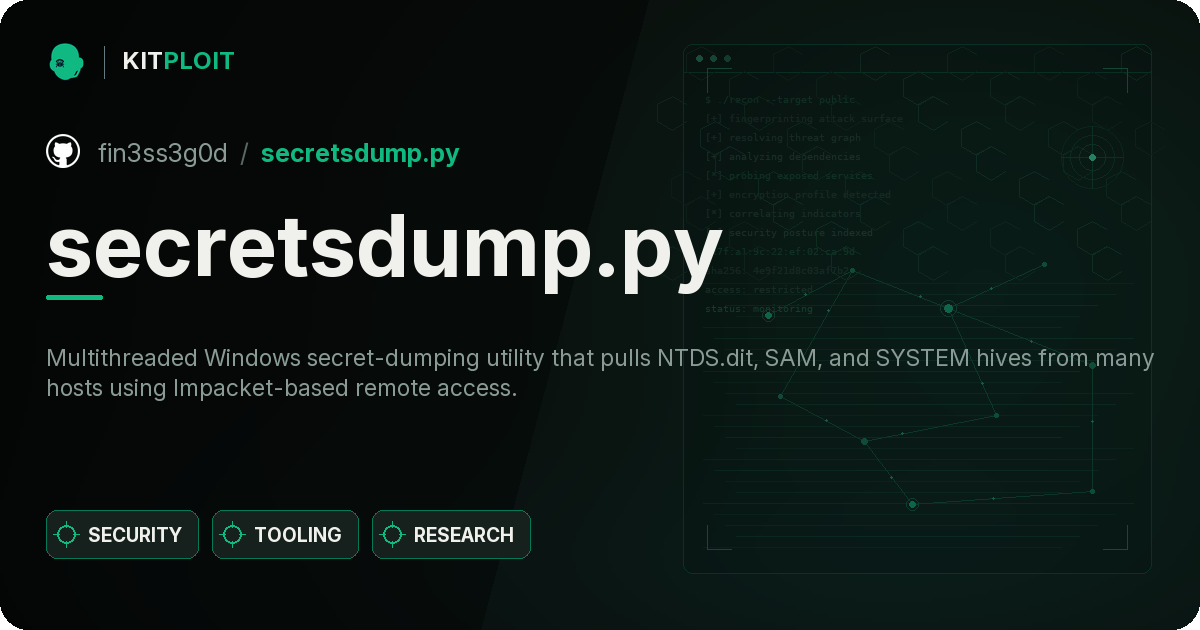 secretsdump.py preview