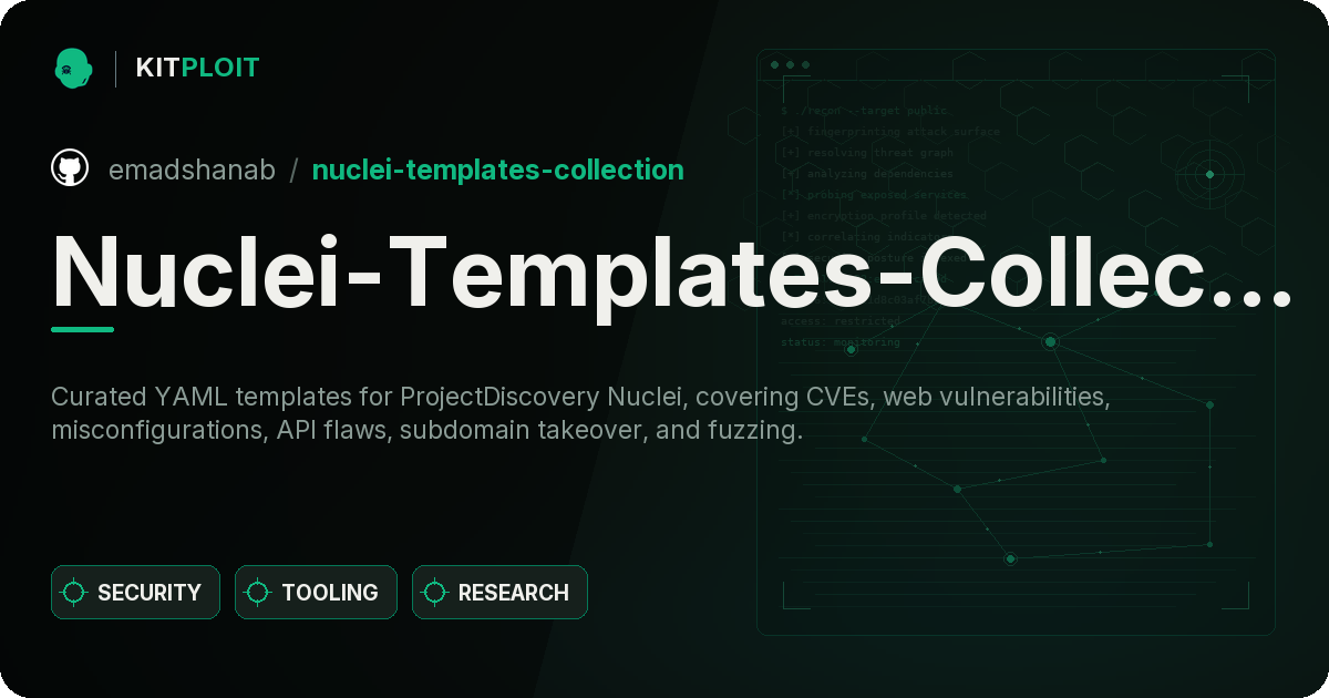 Nuclei-Templates-Collection preview