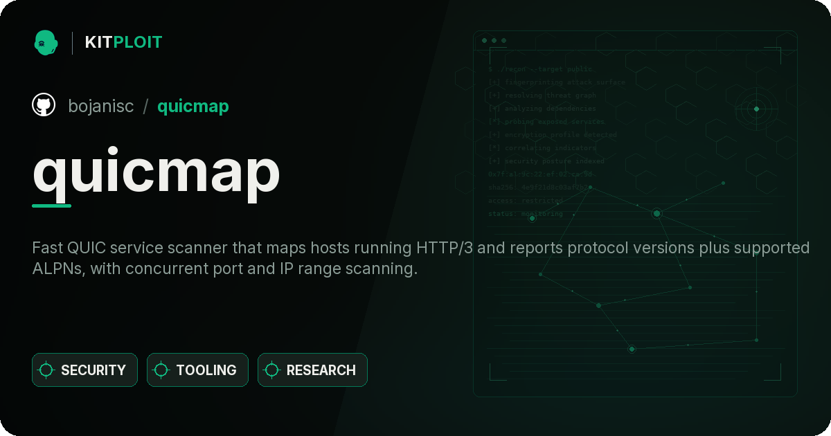 quicmap preview