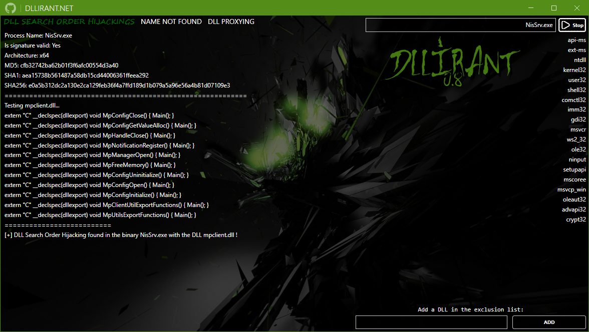 DLLirant preview