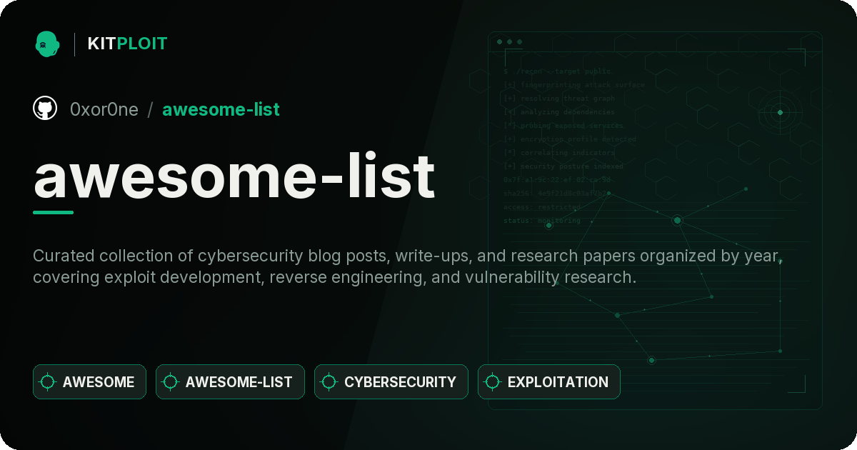 awesome-list preview