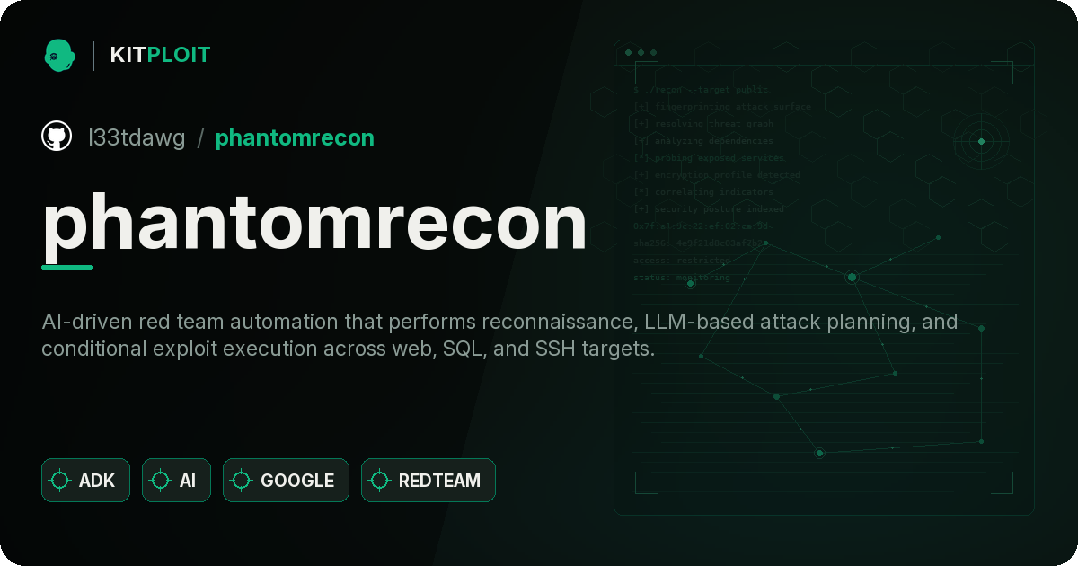 phantomrecon preview